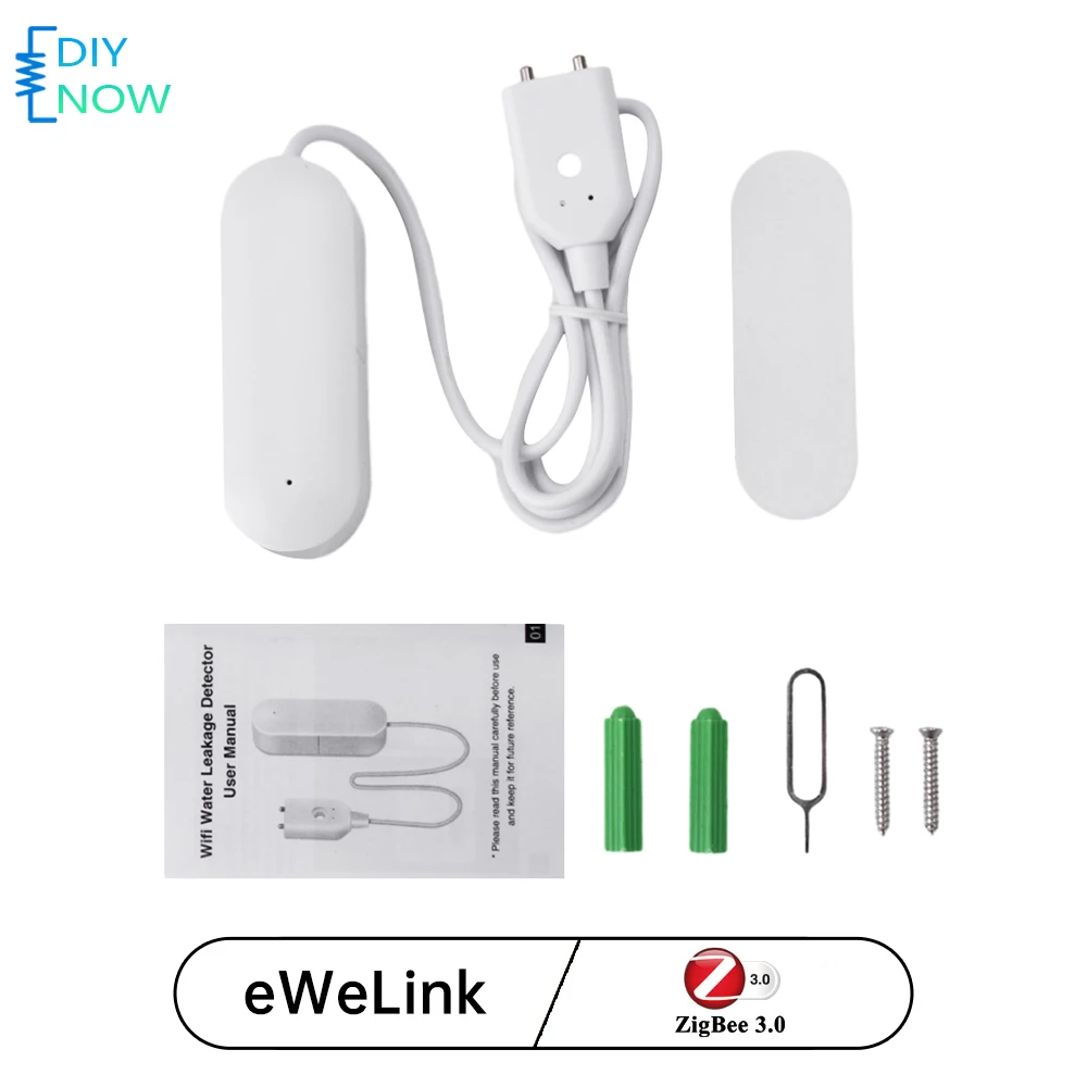 Zigbee Gateway - جهاز استشعار تسرب المياه الذكي مع