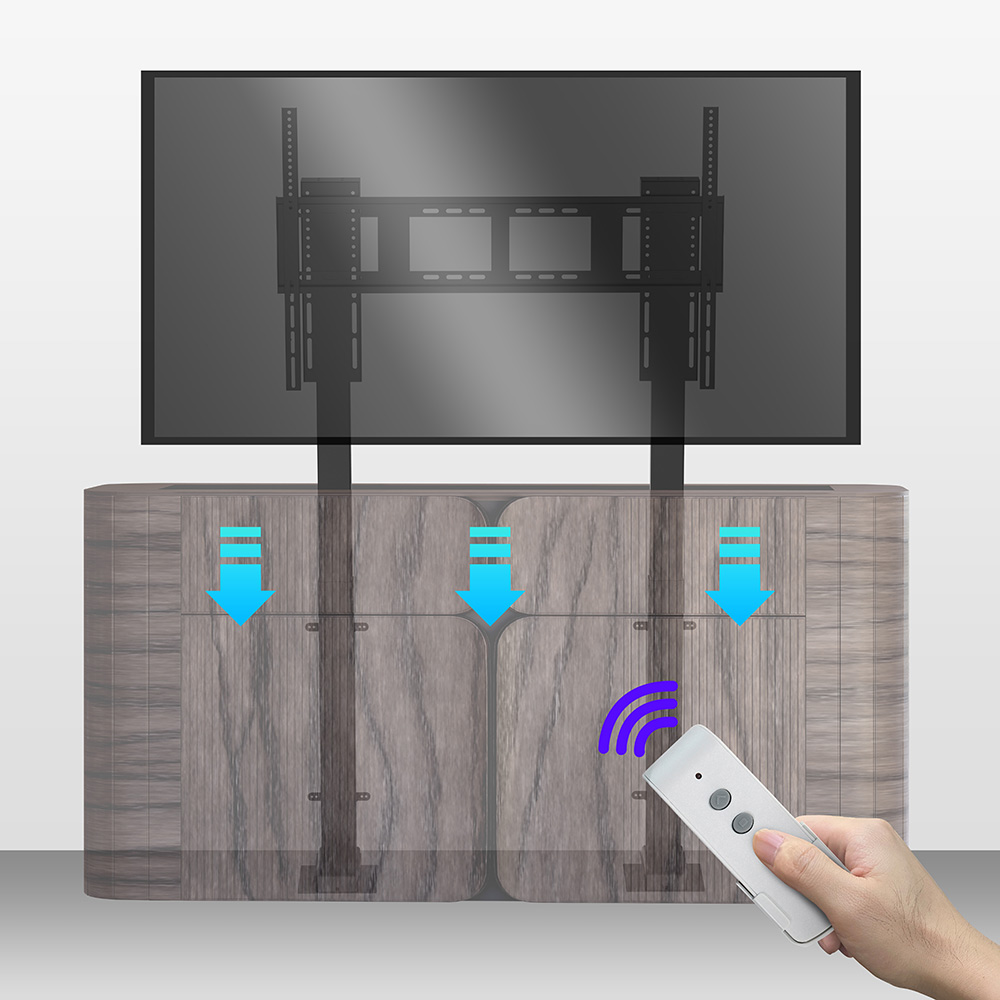 Smart Home Furniture - نظام آلية كهربائية لرفع التلفزيون في