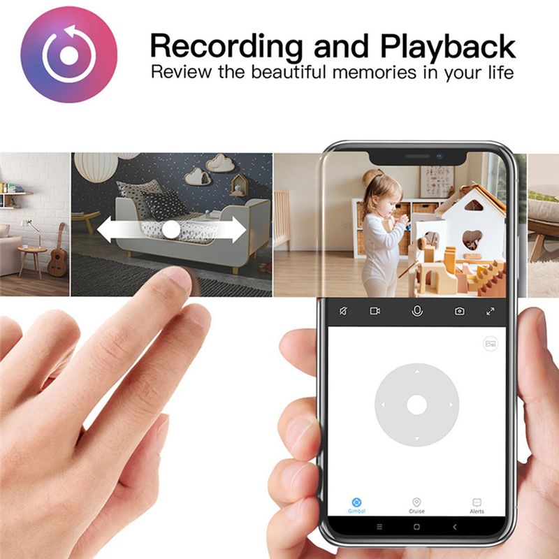 Smart Home Camera - كاميرا واي فاي داخلية أساسية من