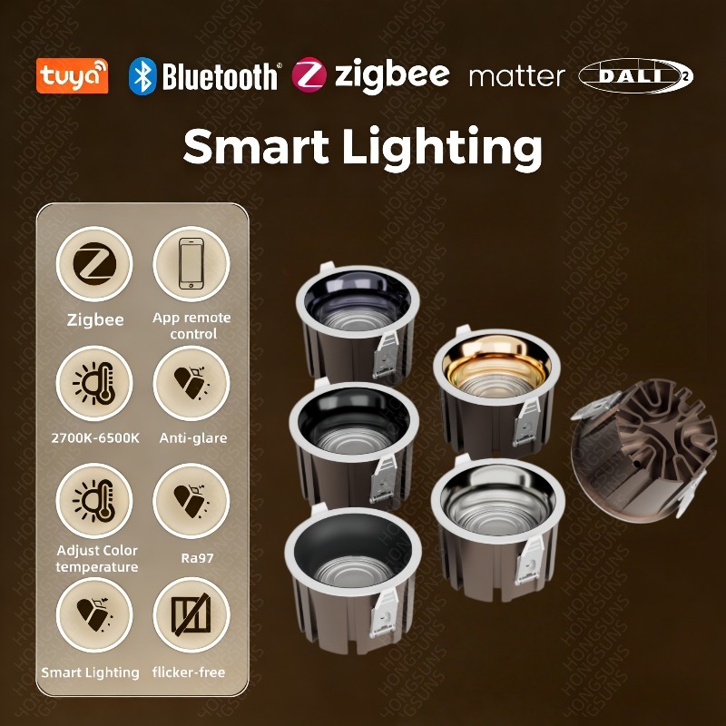 Smart Home Furniture - مصباح سقف LED ذكي قابل للتبديل