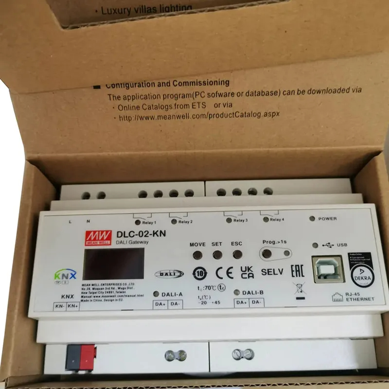 Smart Home Knx System - يعني جيدا DLC-02-KN KNX إلى بوابة