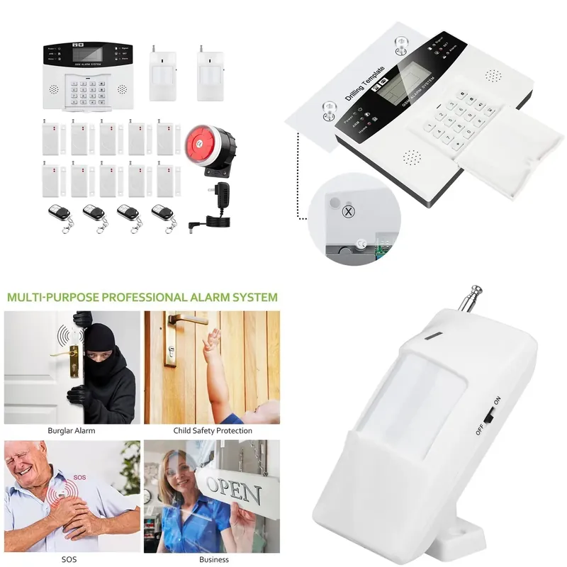 Smart Home Control - نظام إنذار ضد السرقة للمنزل مع