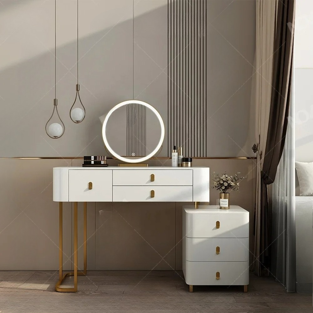 Smart Home Furniture - # طاولة مكياج فاخرة لغرفة النوم