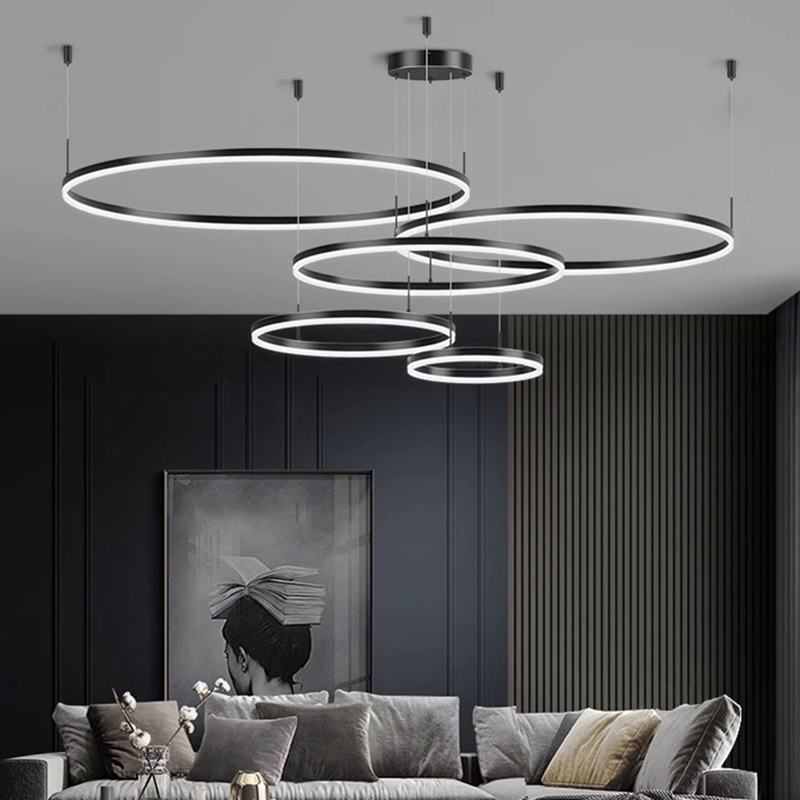Voice Control Light Bulb - الحديثة LED قلادة أضواء ، الثريات