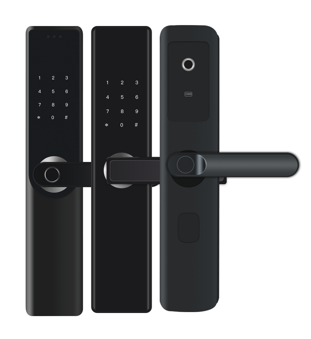 Smart Home Login - قفل باب إلكتروني ذكي للمنزل مع