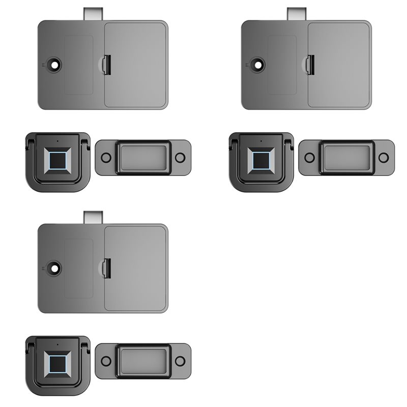 Smart Home Furniture - قفل ذكي للأدراج AA84 3X يعمل