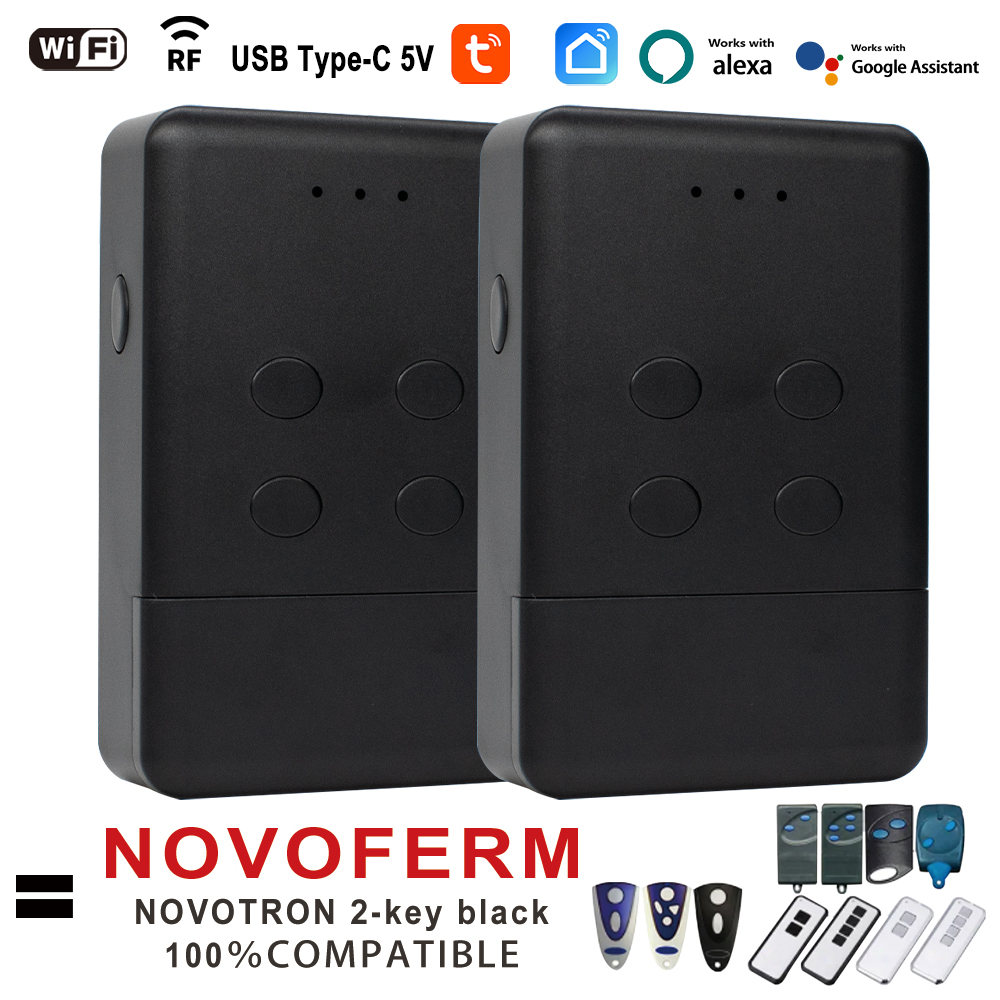 Smart Garage Door Opener - NOVOFERM Wifi RF 2 في 1
