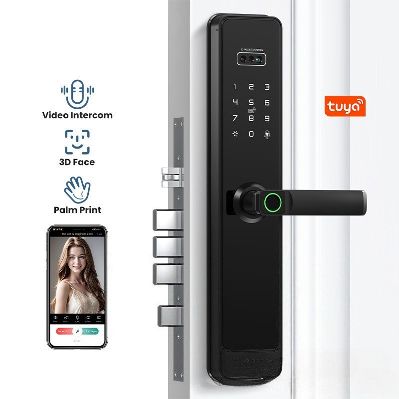 Smart Home Camera - قفل ذكي EGFirtor شبه أوتوماتيكي مع