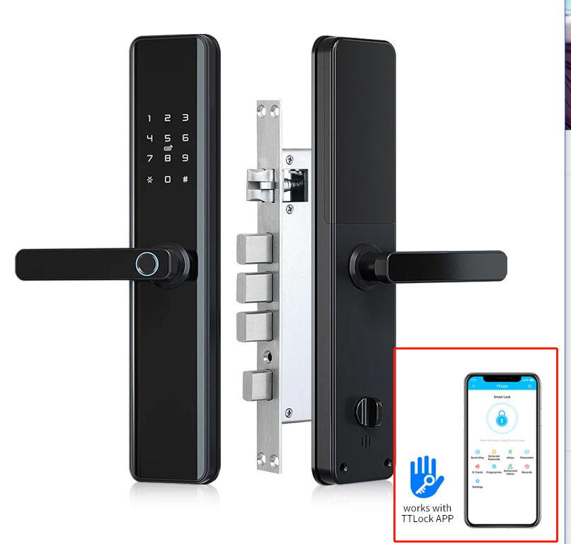 Smart Home Login - قفل باب إلكتروني ذكي للمنزل مع