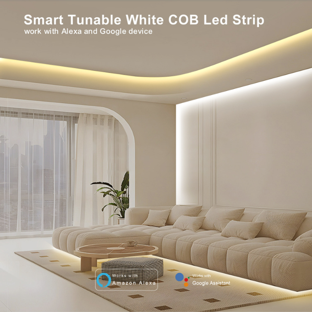 10 متر 20 متر تويا واي فاي COB - مراجعة Alexa Compatible Bulb وسعره