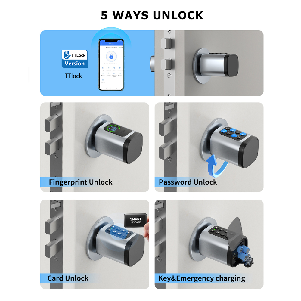 TTLock APP بصمة بطاقة FRID كلم - مراجعة Smart Home Keyestudio وسعره