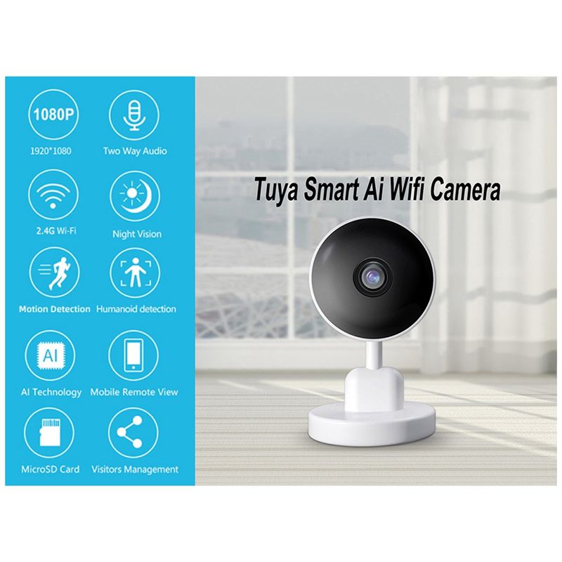 كاميرا واي فاي داخلية أساسية م - مراجعة Smart Home Camera وسعره
