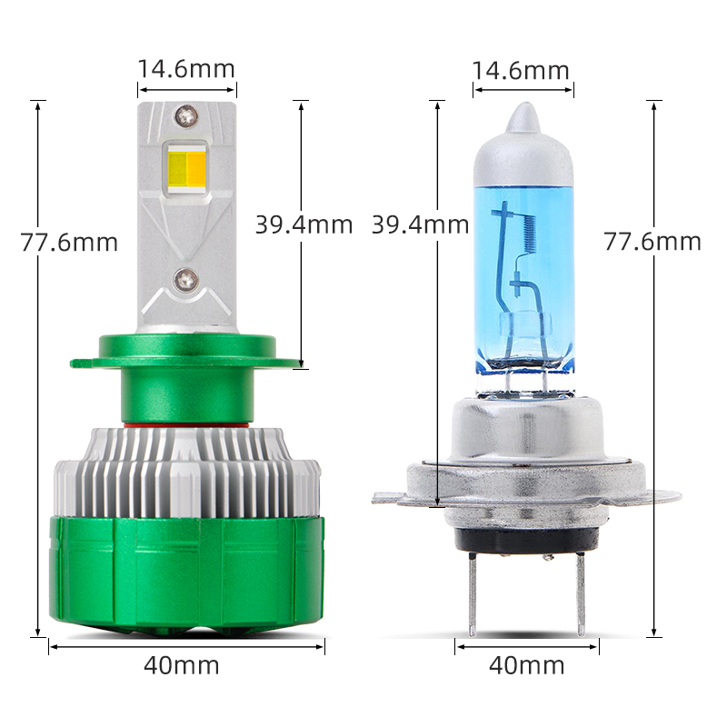 أفضل بائع H8 H7 Led المصابيح ا - مراجعة Voice Control Light Bulb وسعره