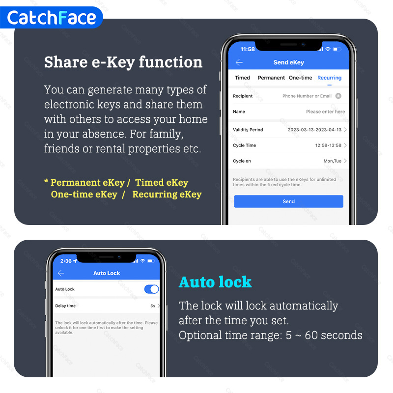 بلوتوث بصمة قفل الباب TTLock A - مراجعة Smart Home Keyestudio وسعره