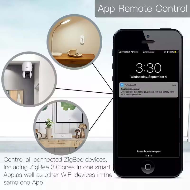 Moes Tuya ZigBee 3.0 Smart Gat - مراجعة Smart Home Website وسعره
