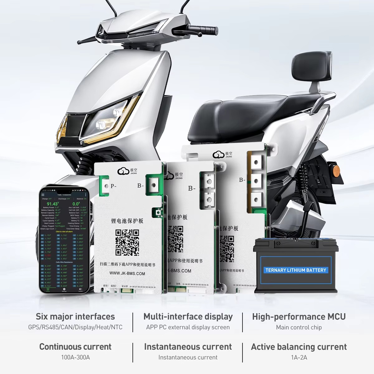 JIKONG JK-B2A24S30P 300A موازن - مراجعة Smart Home Energy وسعره