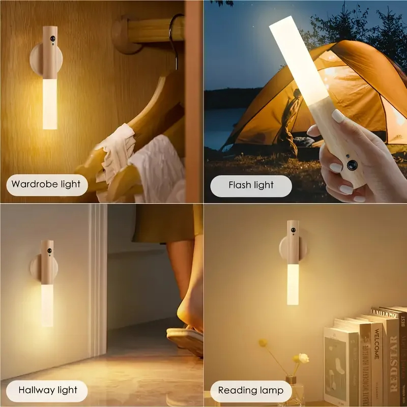 مصباح حائط مغناطيسي قابل لإعاد - مراجعة Voice Control Light Bulb وسعره