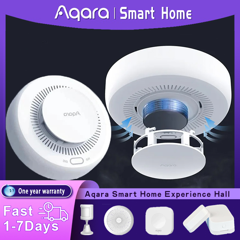 Aqara-مستشعر كاشف الدخان الذكي - مراجعة Smart Home Future وسعره