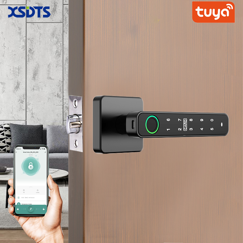 قفل باب ذكي رقمي XSDTS Tuya مع - مراجعة Smart Home Website وسعره