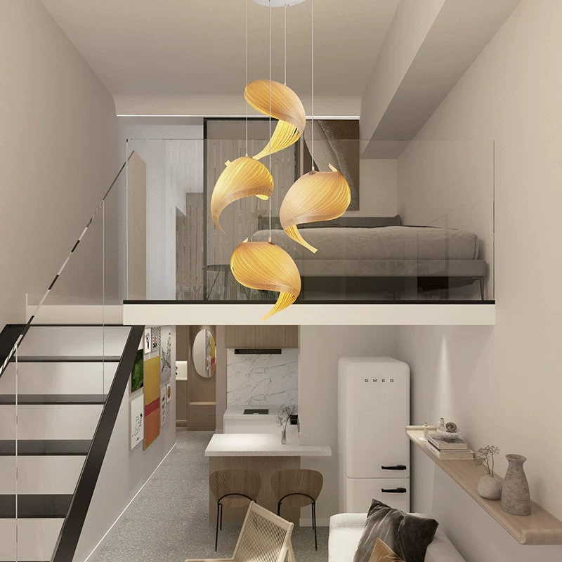 مصابيح معلقة خشبية يابانية فري - مراجعة Voice Control Light Bulb وسعره
