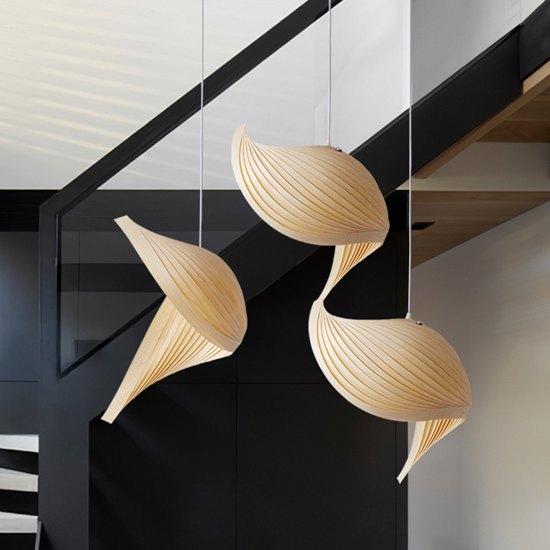 مصابيح معلقة خشبية يابانية فري - مراجعة Voice Control Light Bulb وسعره