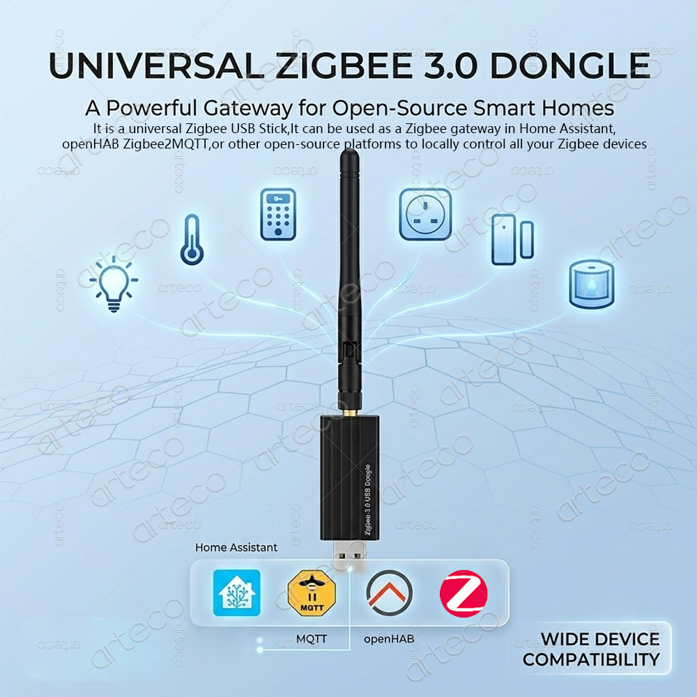 دونجل USB بتقنية Zigbee 3.0، ب - مراجعة Smart Home Website وسعره