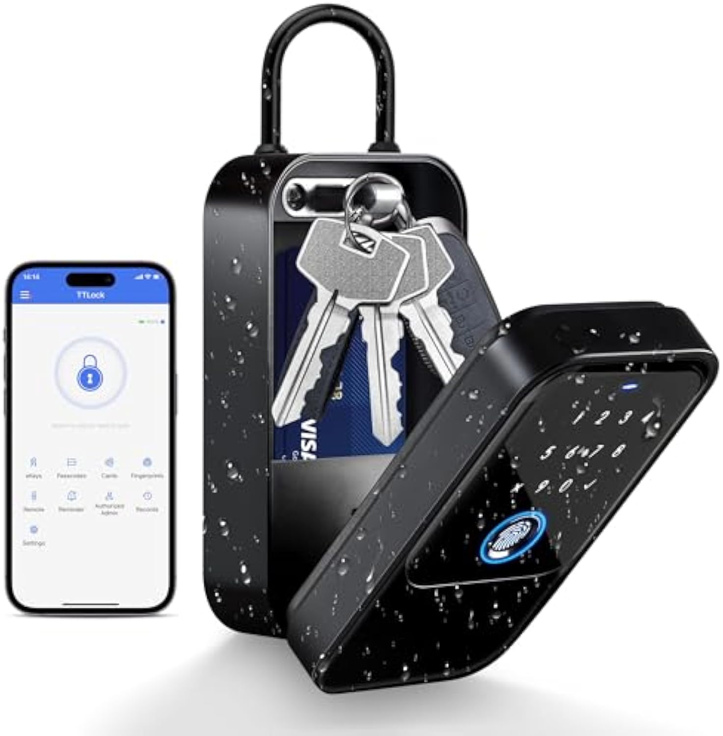 TTlock Smartkey اقفال الصناديق - مراجعة Smart Home Keyestudio وسعره