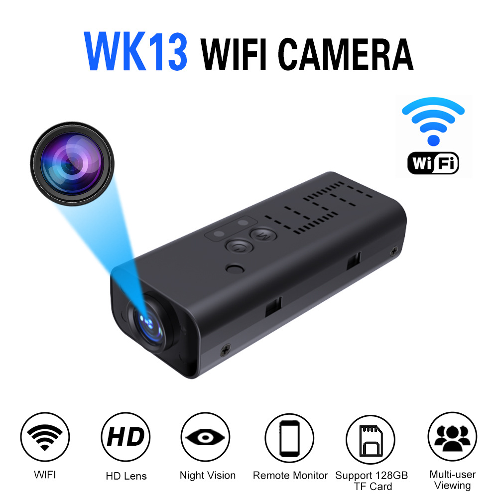 WK13 HD كاميرا صغيرة واي فاي م - مراجعة Smart Home Outdoor Camera وسعره