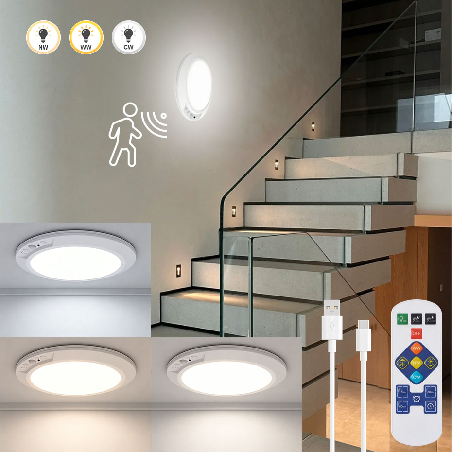 مصباح سقف LED مغناطيسي بحساس ح - مراجعة Voice Control Light Bulb وسعره