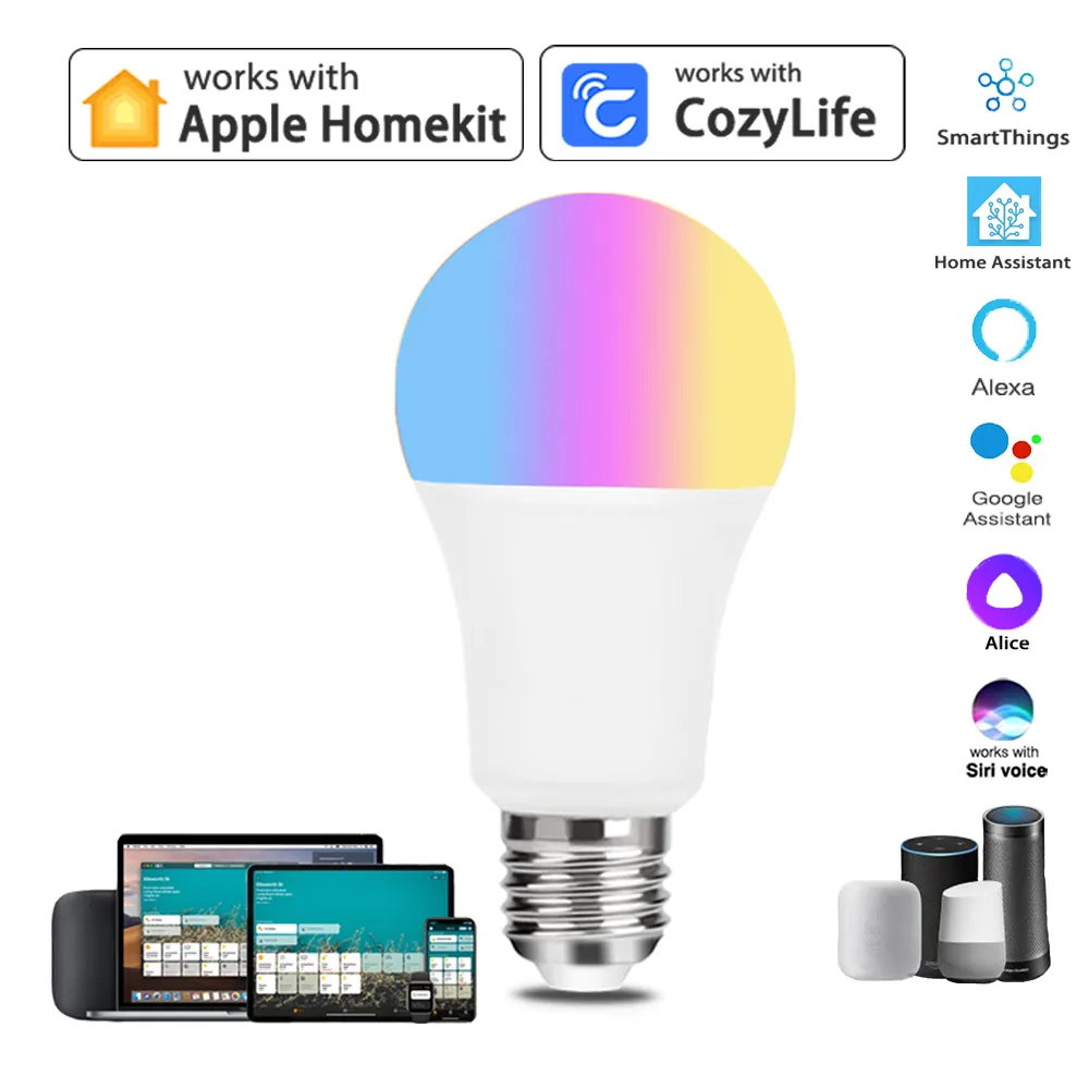 طقم منزلي ذكي واي فاي مصباح إض - مراجعة Alexa Compatible Bulb وسعره
