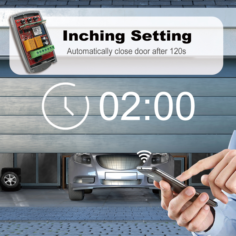 جهاز استقبال ذكي بتقنية Tuya W - مراجعة Smart Garage Door Opener وسعره