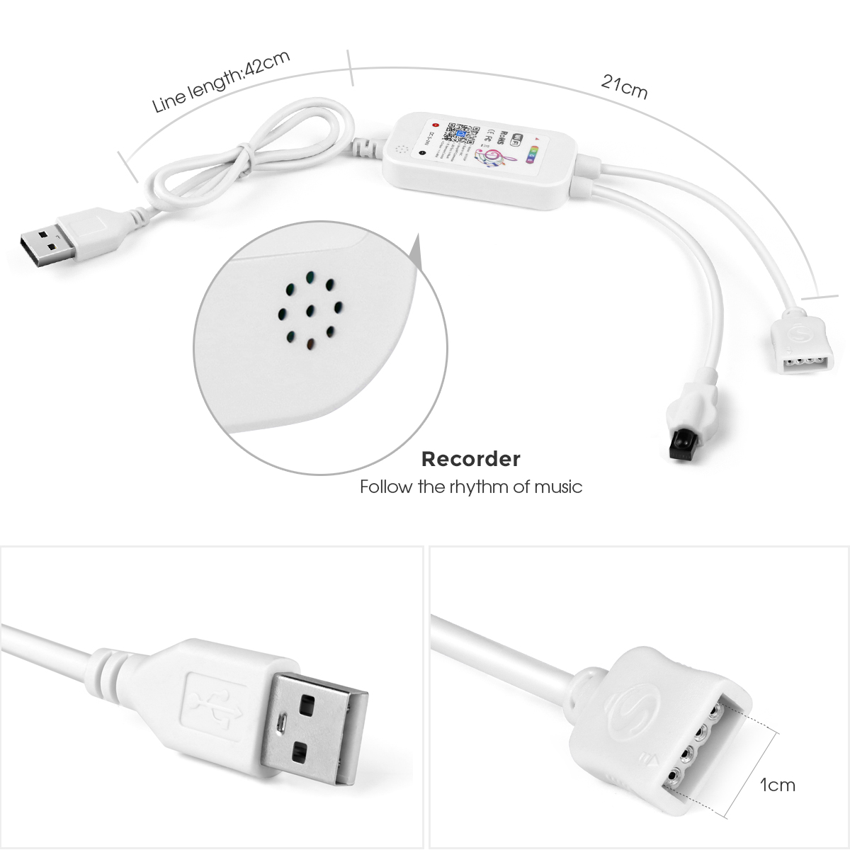 RGB وحدة تحكم عن بعد وشريط LED - مراجعة Alexa Compatible Bulb وسعره