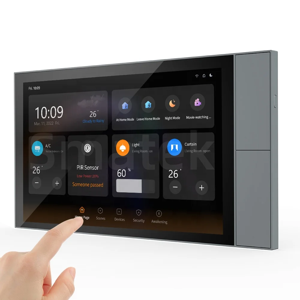 شاشة رقمية تعمل باللمس ذكية بت - مراجعة Smart Home Knx System وسعره