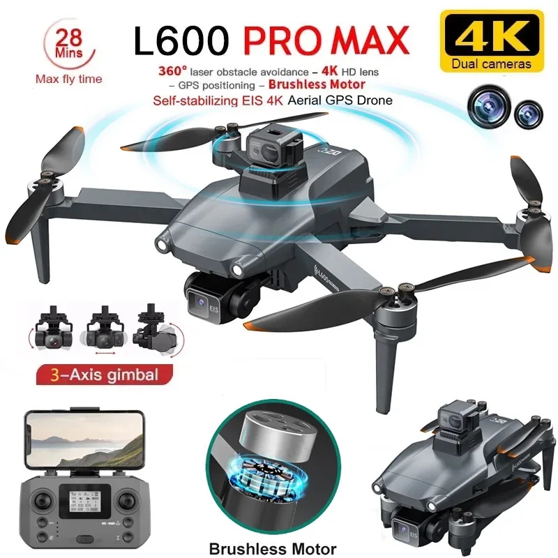 L600 PRO MAX GPS الطائرة بدون  - مراجعة Smart Home Camera وسعره