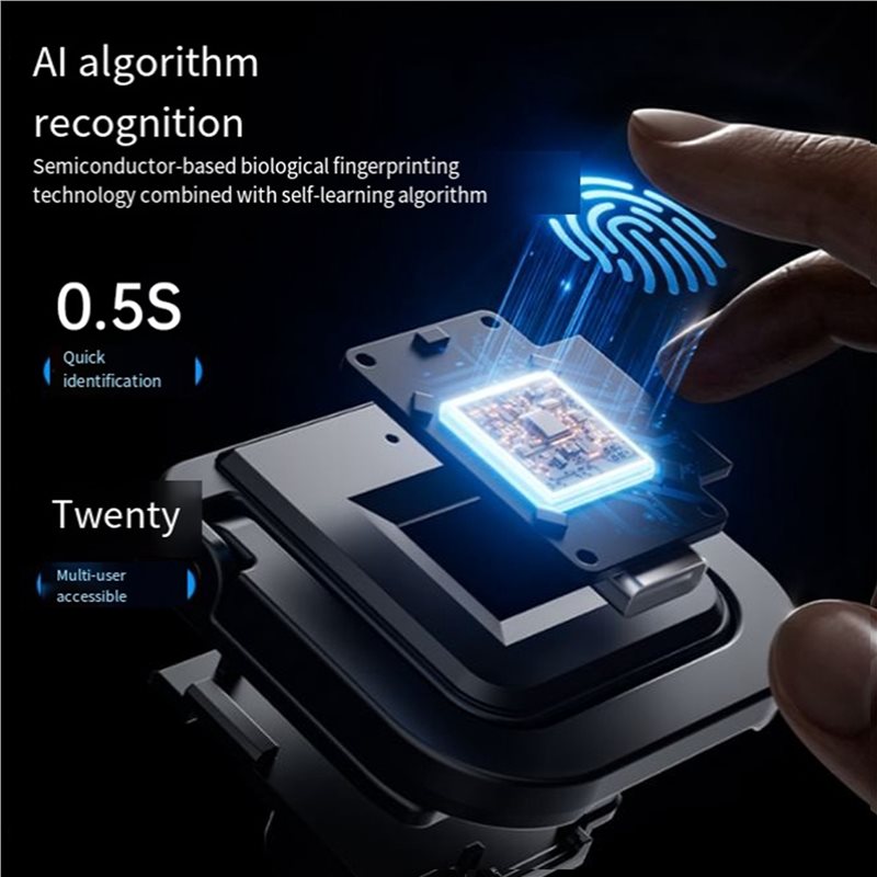 قفل ذكي للأدراج AA84 3X يعمل ب - مراجعة Smart Home Furniture وسعره