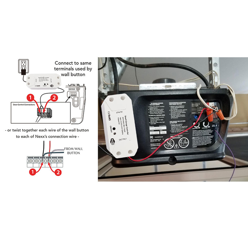 TUYA WIFI 2.4G الذكية فتحت باب - مراجعة Smart Garage Door Opener وسعره