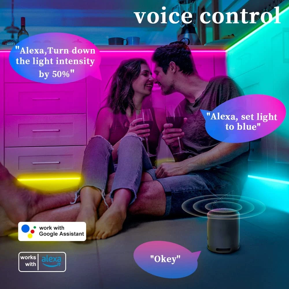 شريط إضاءة LED ذكي بتقنية BT W - مراجعة Alexa Compatible Bulb وسعره