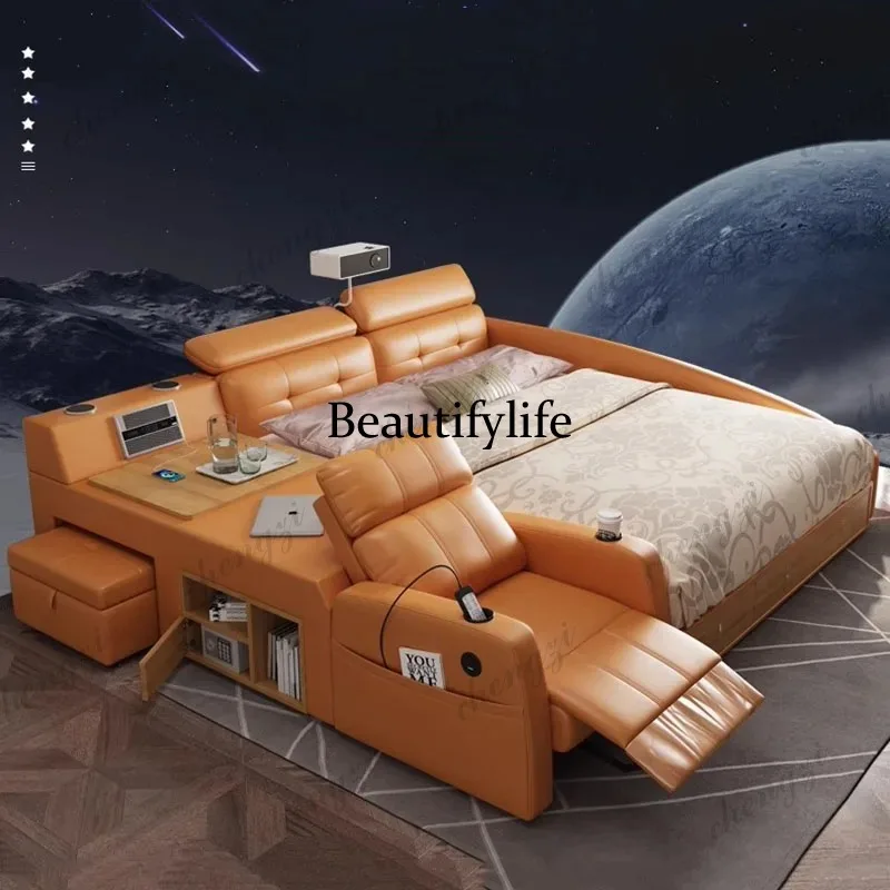 سرير تدليك متعدد الوظائف R134، - مراجعة Smart Home Furniture وسعره