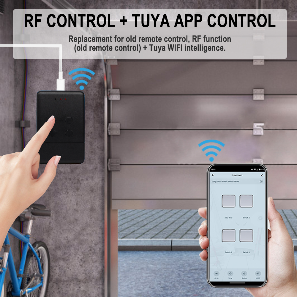 NOVOFERM Wifi RF 2 في 1 Smart  - مراجعة Smart Garage Door Opener وسعره