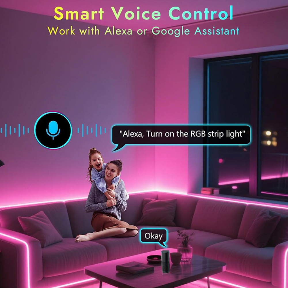 شريط إضاءة LED بتقنية WiFi من  - مراجعة Alexa Compatible Bulb وسعره