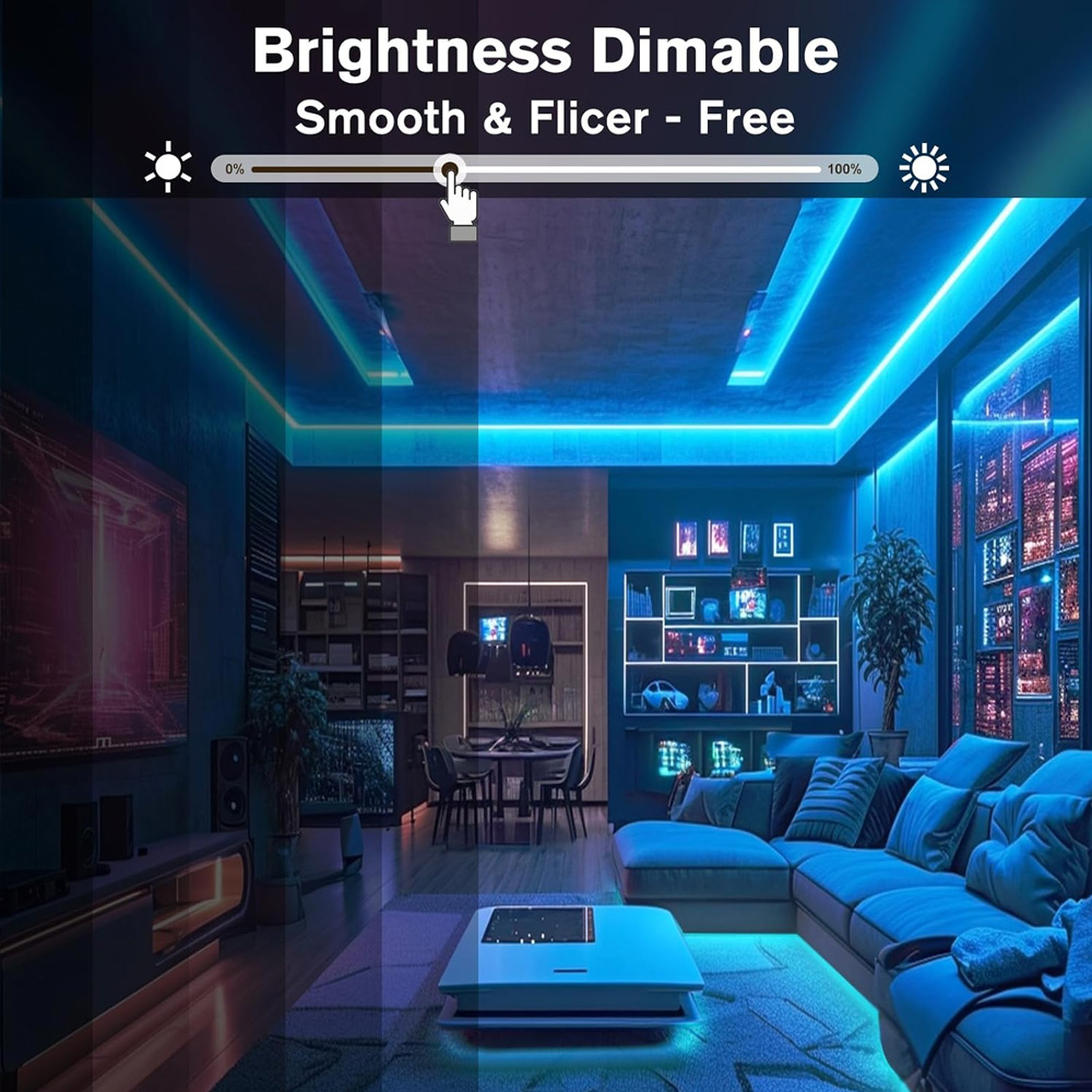 شريط إضاءة LED بتقنية WiFi من  - مراجعة Alexa Compatible Bulb وسعره