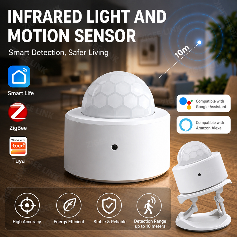 مستشعر حركة لاسلكي ZigBee 3.0  - مراجعة Zigbee Gateway وسعره