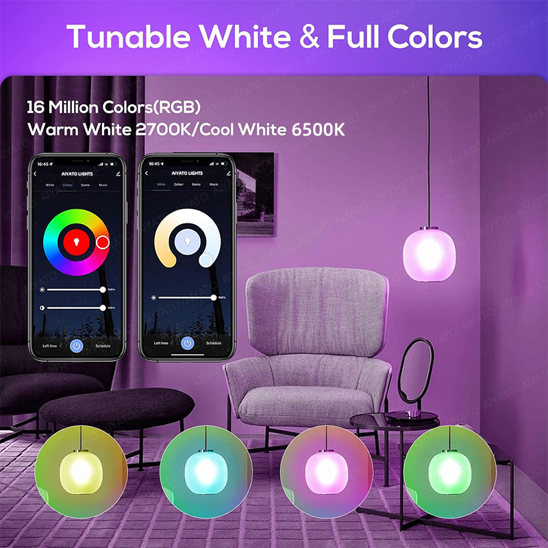 مصباح ذكي B22 Base UK TUYA Wif - مراجعة Alexa Compatible Bulb وسعره