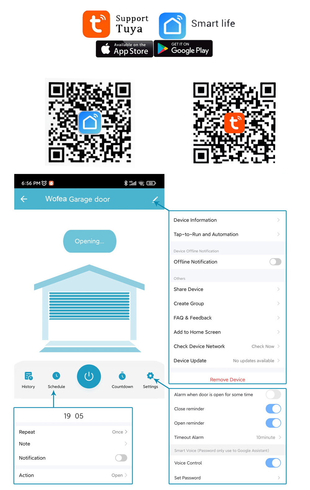 جهاز تحكم ذكي لفتح وإغلاق باب  - مراجعة Smart Home Website وسعره